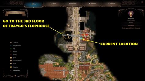 Investigate Fraygos Flophouse Baldurs Gate 3